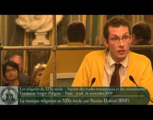 Les religions du XIXe siècle - Nicolas Dufetel