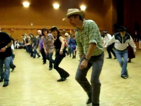 Soirée danse country à Luisant le 27 novembre 2009