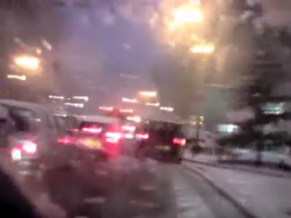 Marseille sous la neige