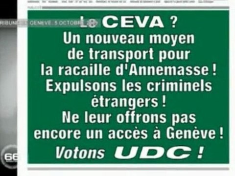 UDC : Les français sont de la racaille !