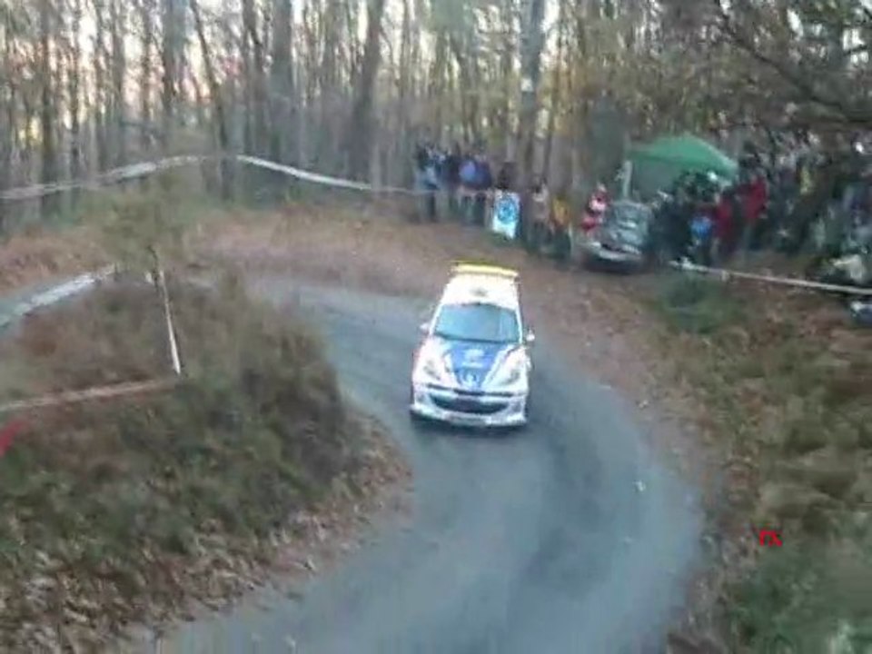 rallye du var 2009 es4 1ere partie