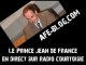 Le Prince Jean de France sur Radio Courtoisie (Partie 3)