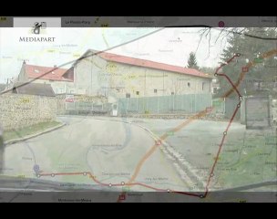 Le parcours de Julien Coupat et Yildune Levy le 7-8 novembre