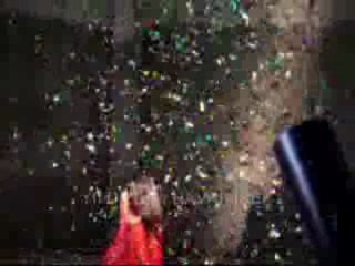 TRT reklam çekimi konfeti show