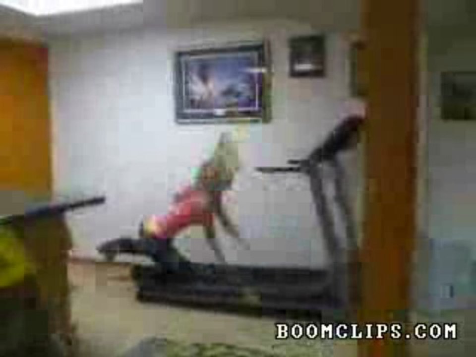 La femme de régis fait du sport