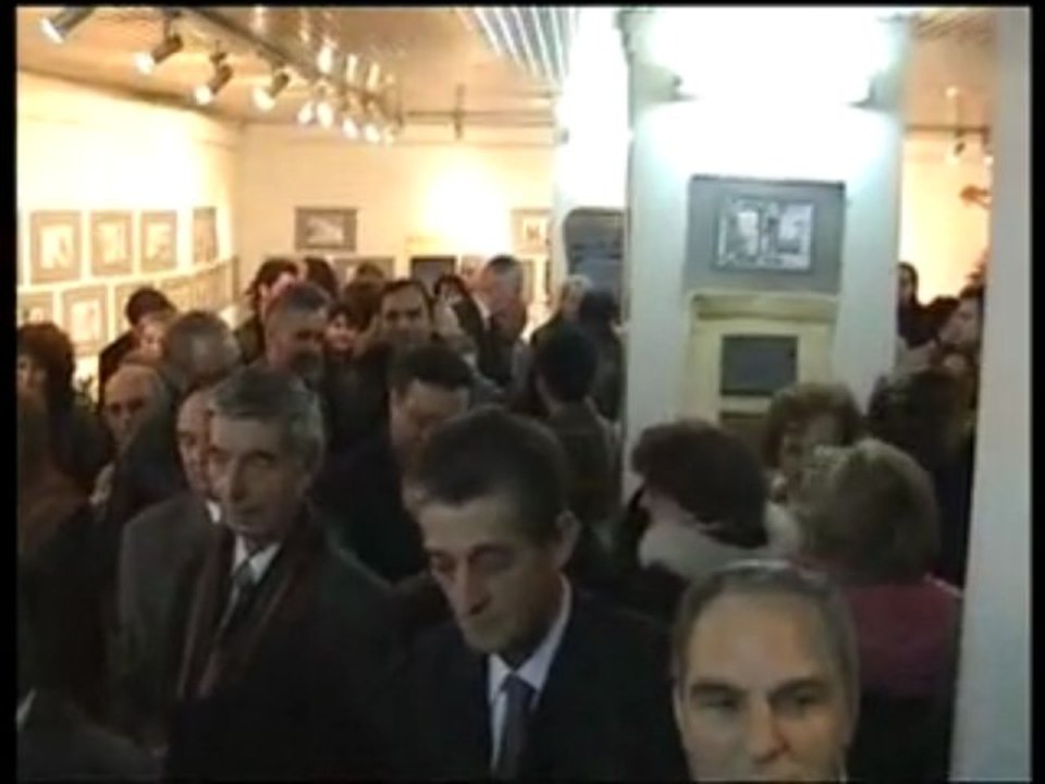 Εκθεση γελιογραφίας Β.Μπόττας 7-2-2005