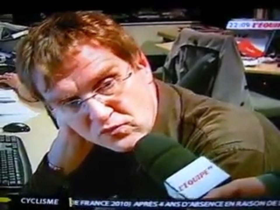 FRED DAGNEAU LA COTE SUR L'EQUIPE TV 1ER DECEMBRE 2009