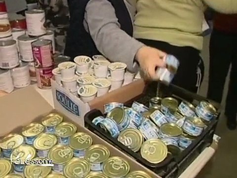 25ème campagne des Restos du coeur (Corbeil-Essonnes)