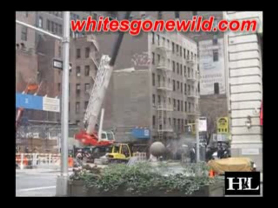 OMG! Car Hit and Flipped by Wrecking-Ball in NYC