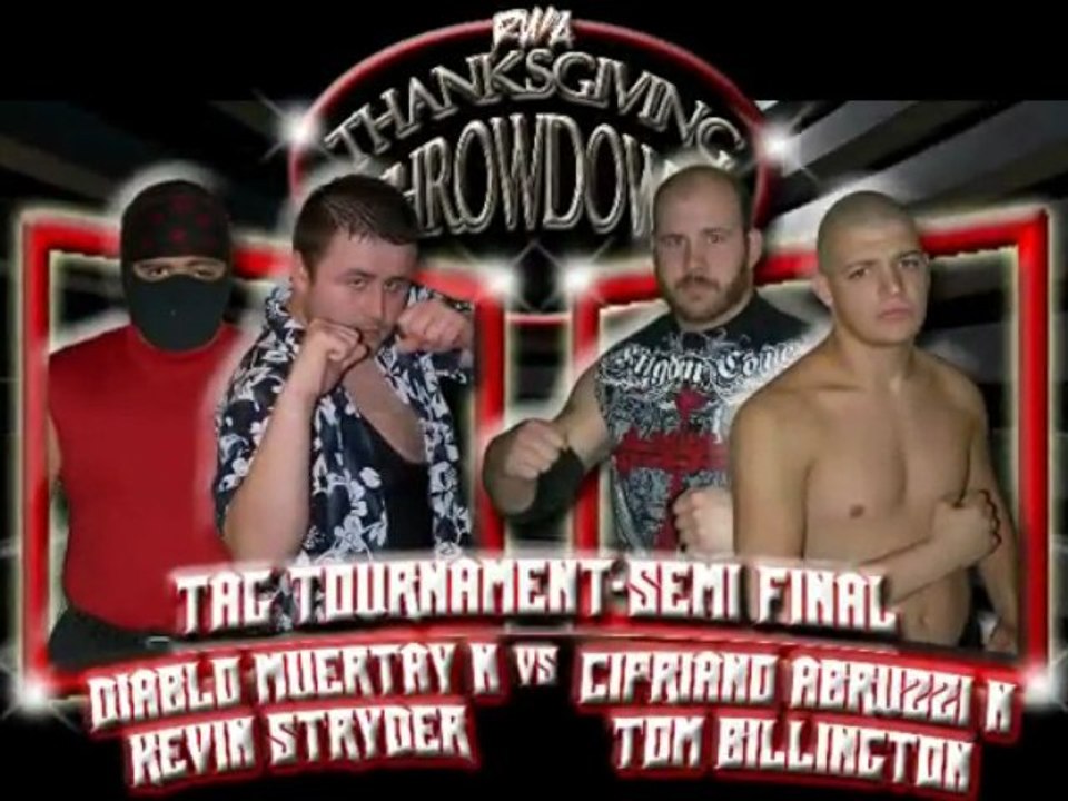 Thanksgiving Throwdown Match 2-Tag Tournament Semi Final 2