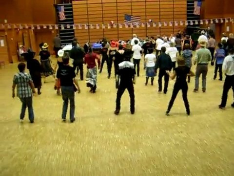 Soirée danse country à Luisant le 27 novembre 2009