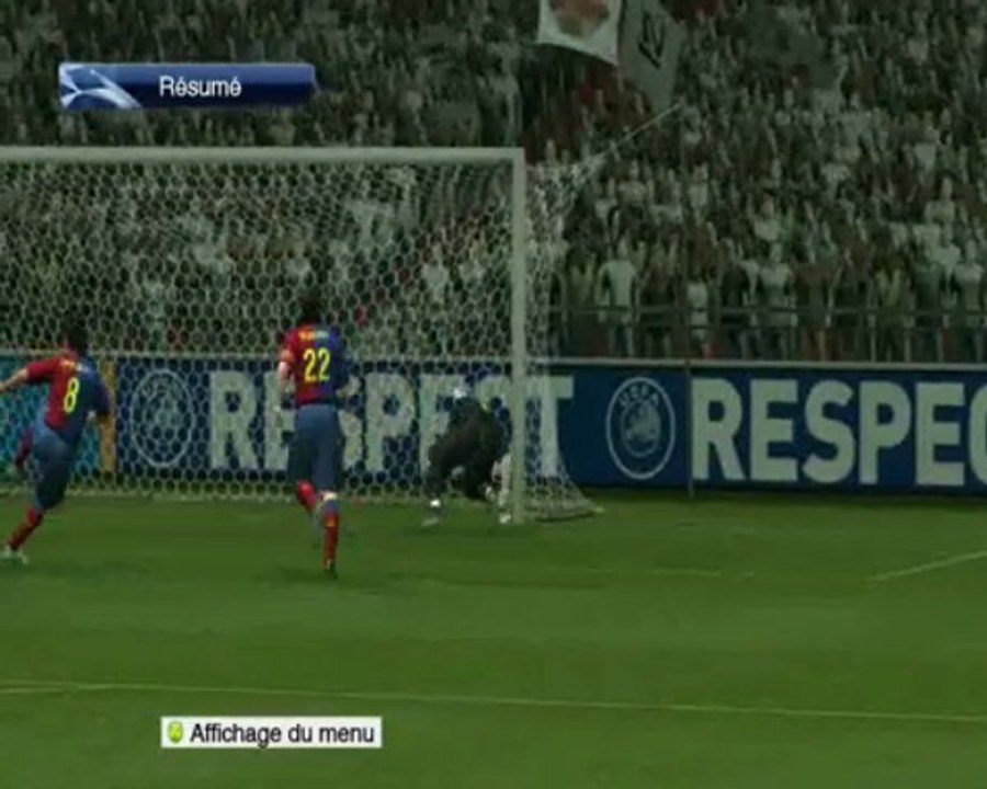 Tottenham Barcelone PES09