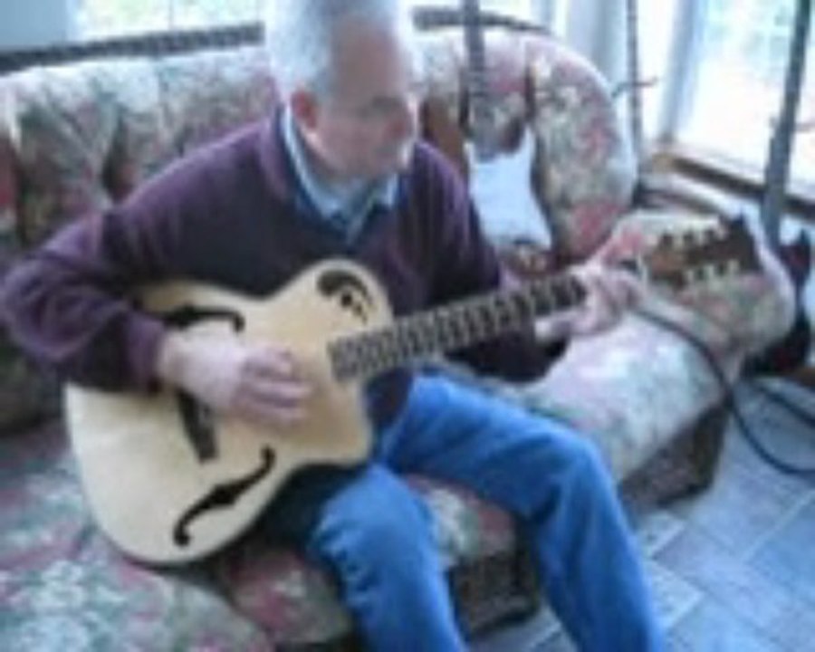 Construction Description of Hand Made Guitar - Lutherie