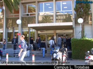 Présentation de l'université de Nice