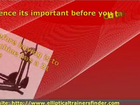 Elliptical Trainers are healthy for your joints