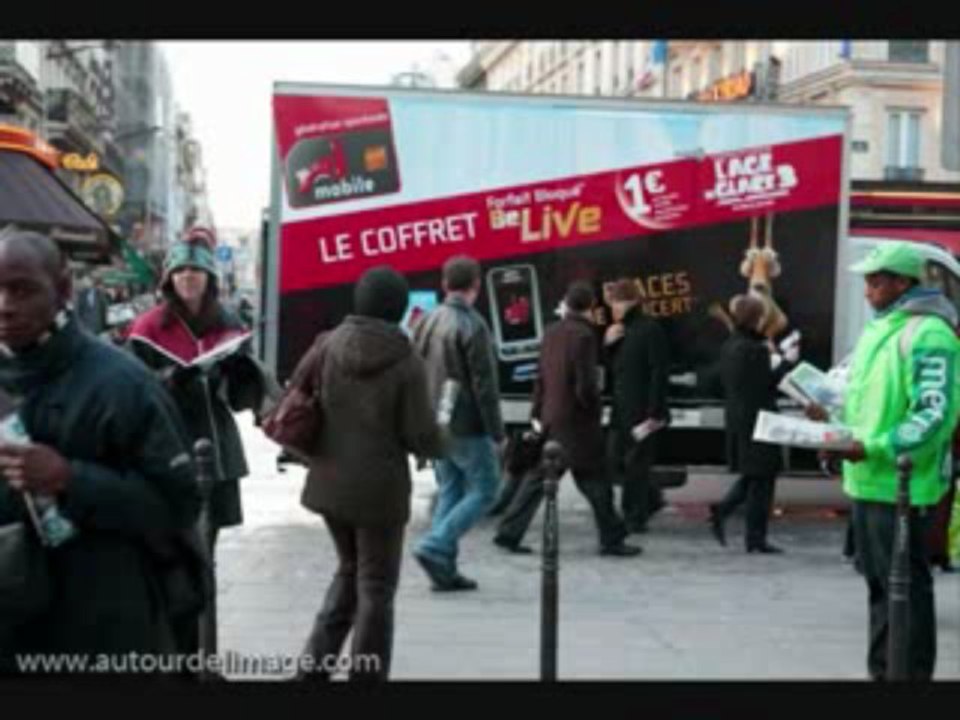 Campagne Look at the Truck pour NRJ Mobile