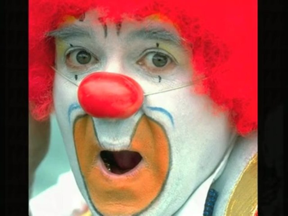 le clown se meurt