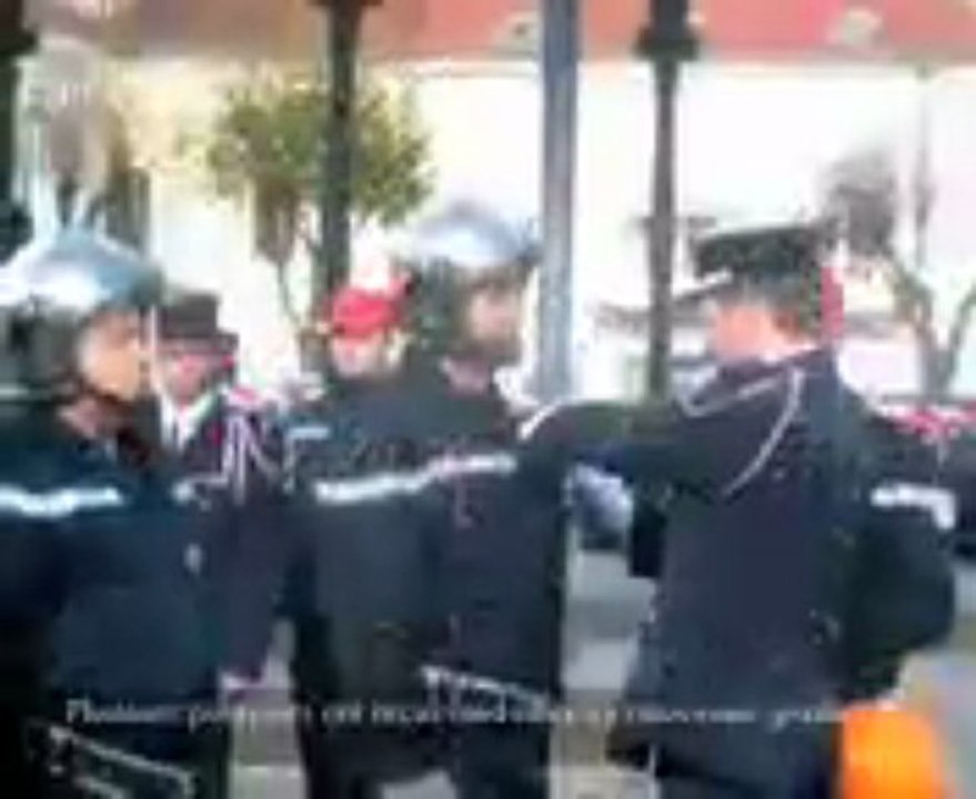 Sainte Barbe des pompiers à Maubourguet