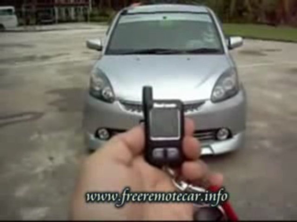 Myvi autostart Steelmate 2 way alarm connected with ...