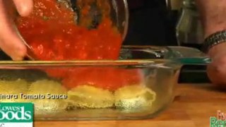 Veggie Stuffed Manicotti & Simple Tossed Salad