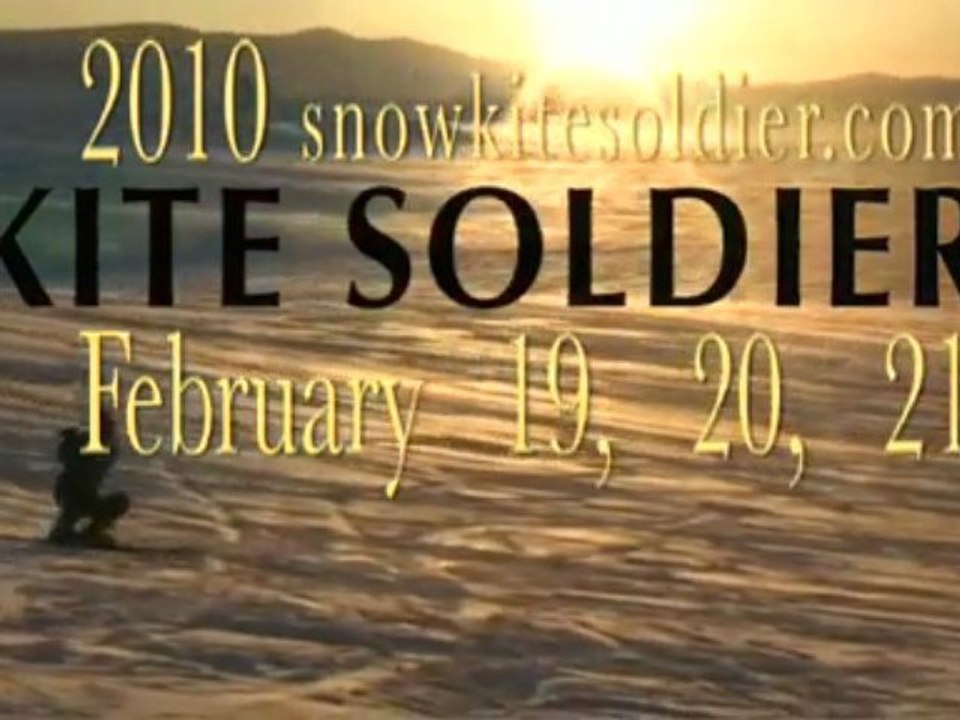 Kite Soldier: Idaho Snowkiting at it's best