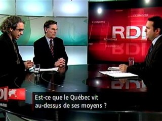 Gérald Fillion - Le Québec vit-il au-dessus de ses moyens?