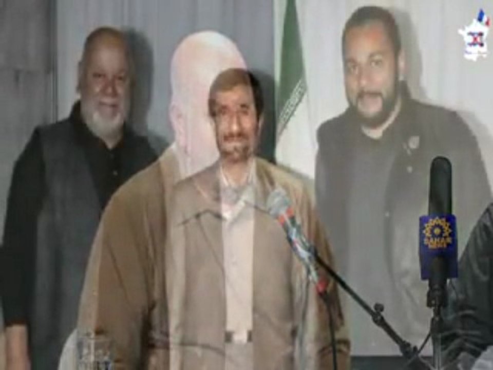 Dieudonné et Yahia  3/4: Conférence de presse  en Iran