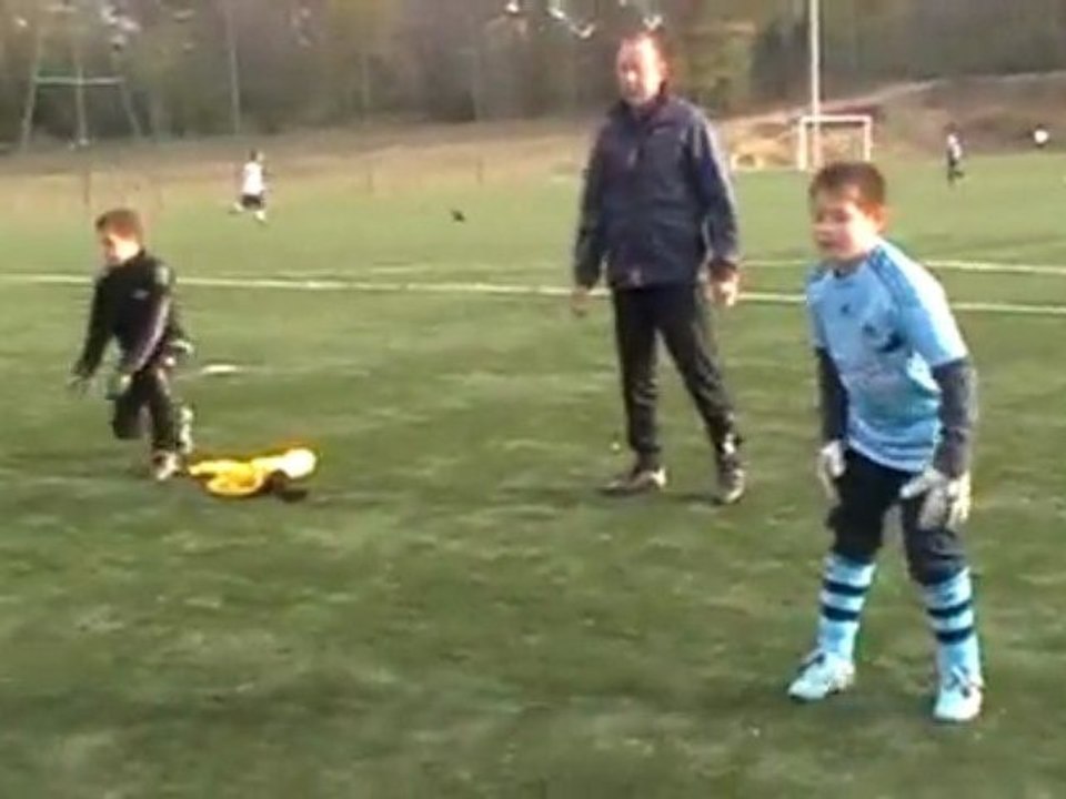 Entrainement des gardiens U 11