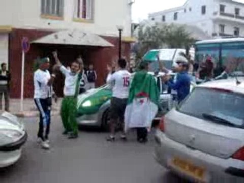algerie 1 egypte 0 ain-taya à quelques minutes du match
