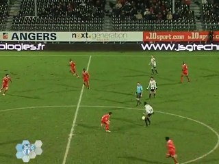 Angers SCO bat Nîmes (Football D2)