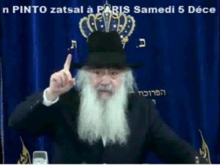 L'Avis De Rabbi Haim Pinto Chlita Sur Le Vaccin ( Grippe A)