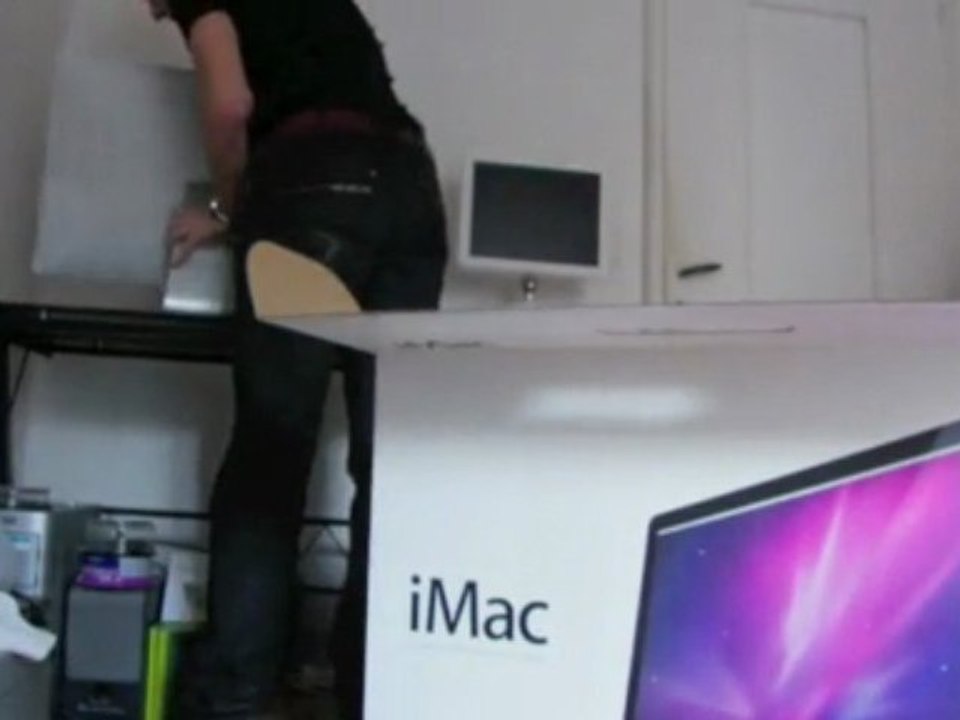 Déballage iMac 27" Core i7 (unboxing)