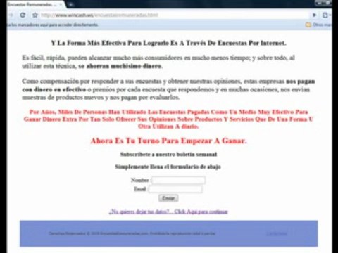 Encuestas remuneradas por internet ingresos extras