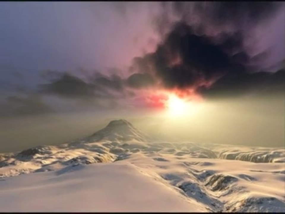 sentier de neige