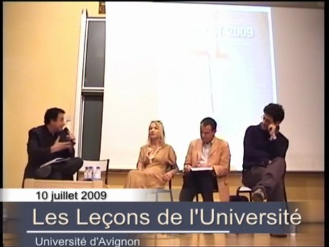 Les Leçons de l'Université 2009 - Introduction par E. Ethis