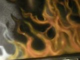 C&C Airbrush Alev video - Fire Flames