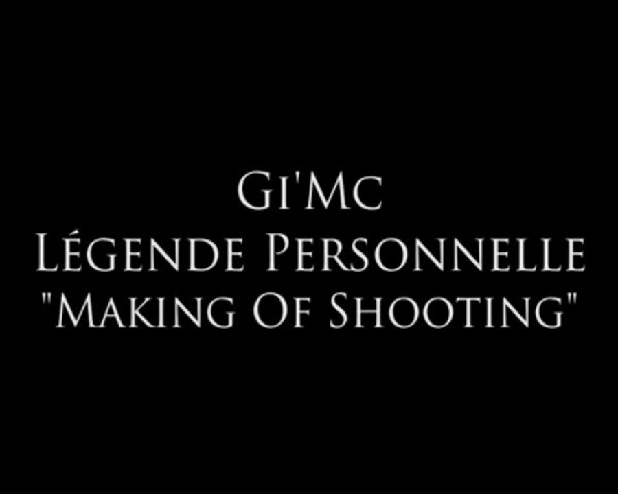 MAKING OF SHHOOTING POCHETTE "Légende Personnelle" by 2custo