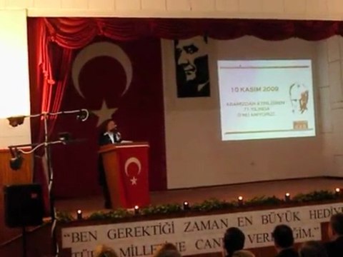 10 Kasım 2009 Gerze Atatürk'ü Anma Programı 1