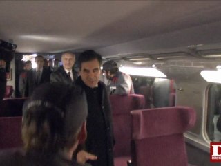 François Fillon visite Alstom à Reichshoffen
