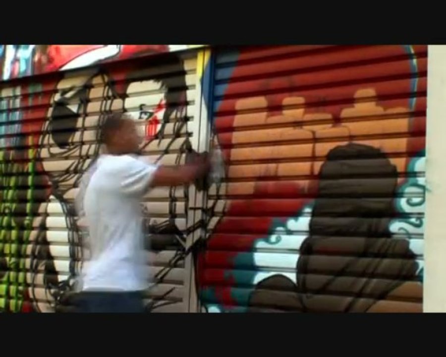 Graff Marseille - Cara's Work - Street Art -