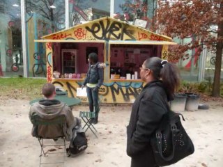 Les PSTS à l'expo "Né dans la rue", fondation Cartier.