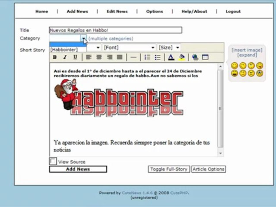 Tutorial Reporteros Habbointer.es