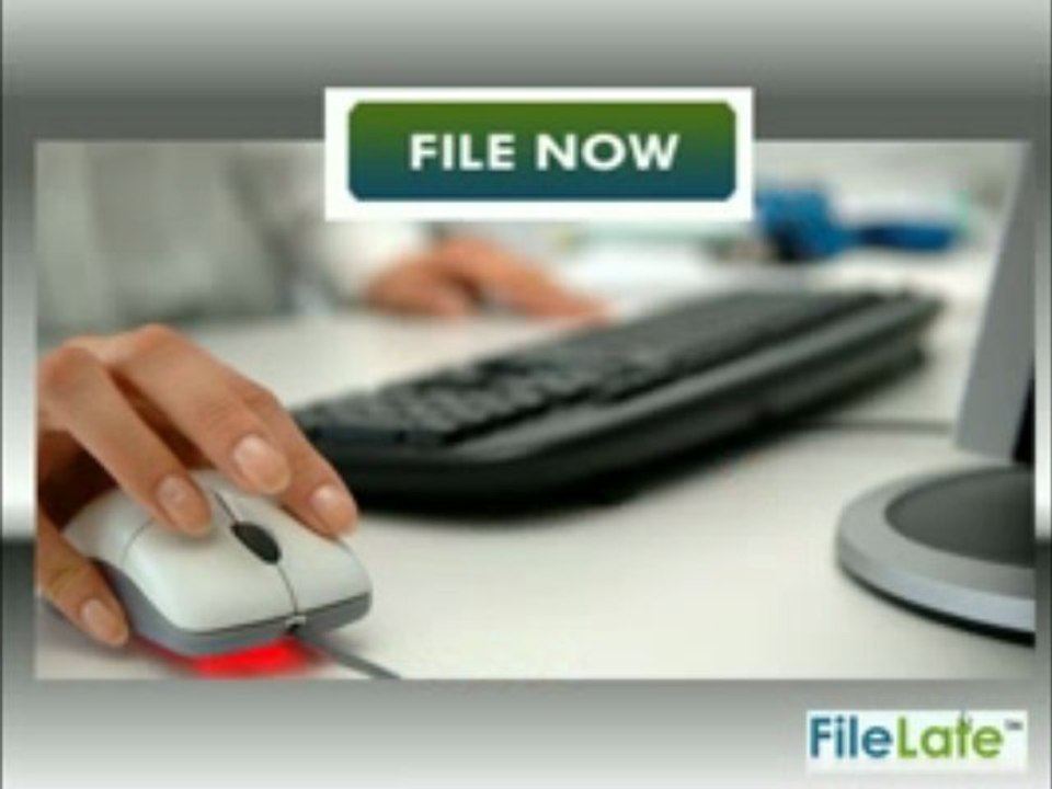 Filelate tax returns - easy steps