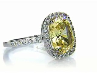 Gold Cubic Zirconia Ring - www.birkatelyon.com