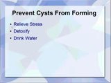 Natural Treatment for Ovarian Cysts