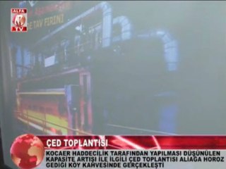 Aliağa kocaer çed toplantısı