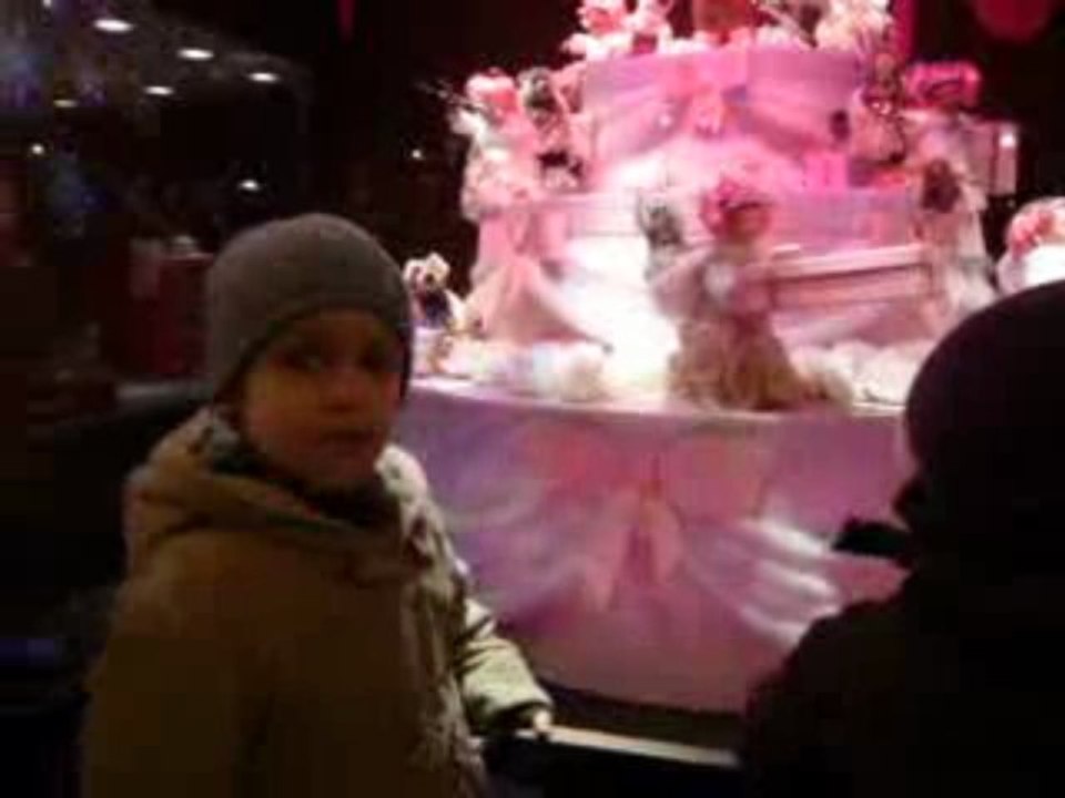 Vitrines de Noël...