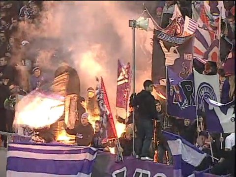 Nazis provocan incidentes en Viena. Athletic. UEFA