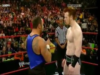 Sheamus vs Santiono Marella
