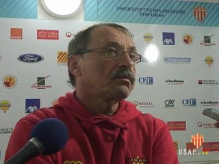 ITV d'avant match USAP MHRC